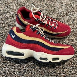 Nike Air Max 95 Premium Red Crush (538416-603) Men’s Size 8